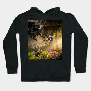 FAERIES HAVING A MUSHROOM PARTY Hoodie